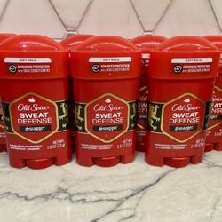 Old Spice Men's Antiperspirant Deodorant Sweat Defense Pure Sport Plus Stronger Swagger, 2.6 oz. Soft solid. New