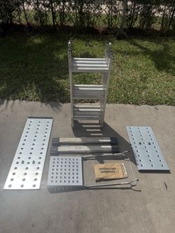 Adjustable ladder 🪜 + accessories