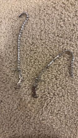 YSL Crystal Earrings