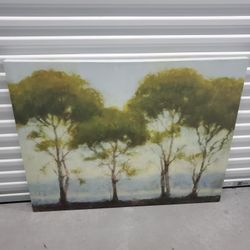 Gallery Direct Kim Coulter 'Green Tree Line I' Canvas Art Nature Shot