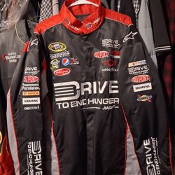 Jeff Gordon Dive To End Hunger Authentic Jacket.