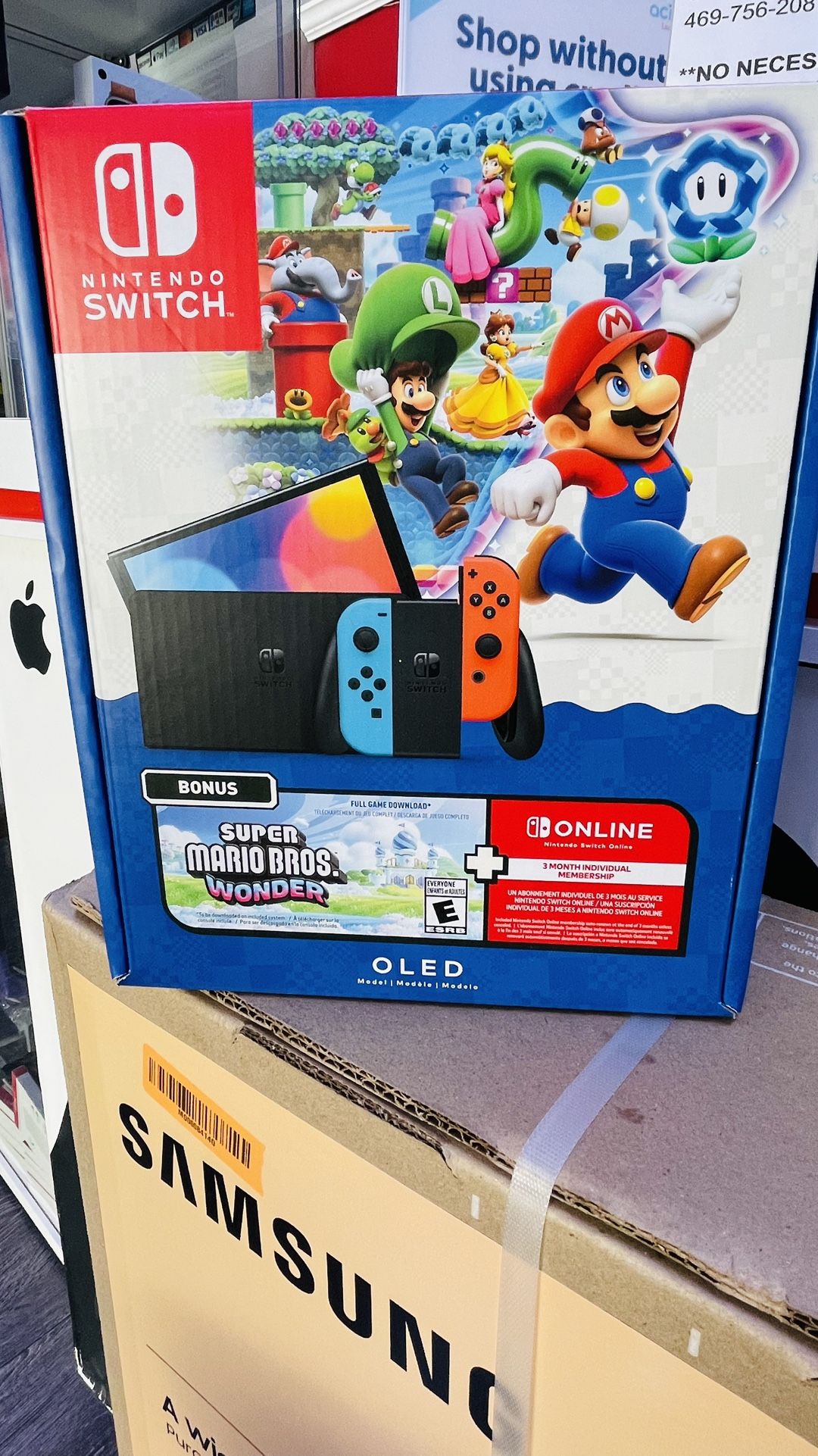 Nintendo Switch OLED Brand New On Payments With $10 Upfront