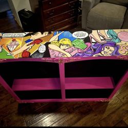 Handpainted Designer Book Case
