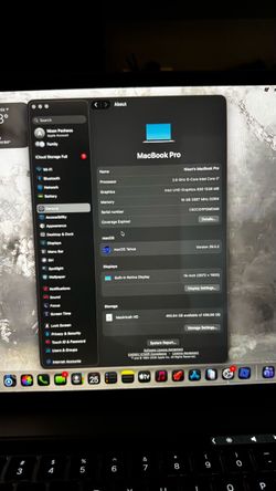 Apple MacBook Pro 16-inch Intel Core i7