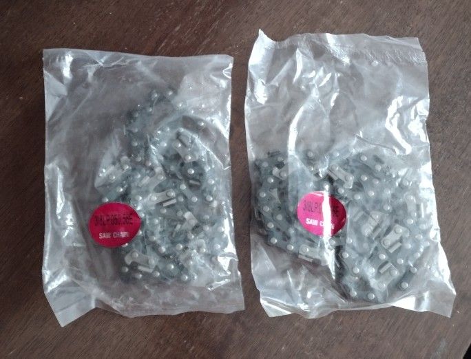 2 Pack 16 Inch Chainsaw Chain 56 Drive Links