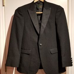 FWI Formalwear International Mens Suit Coat and Lucci colleZione Suit Vest, Sz S