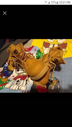 NAME BRAND KID'S CLOTHES/TIMBERLAND BOOTS