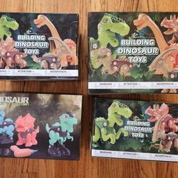NEW Dinosaur Toys New In Original Packaging 4 Available