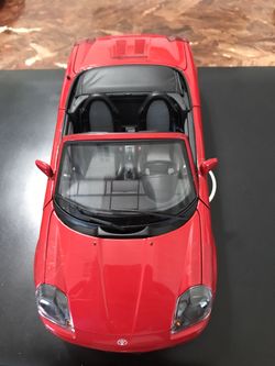 Autoart 2000 Toyota MR2 Syder Red Diecast Car
