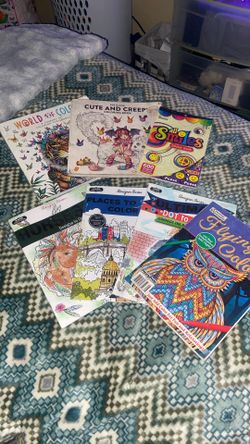 Coloring Books+sticker Book