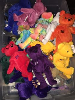 Sorts beanie babies all new