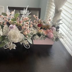 Handmade Holiday Centerpiece Arrangement