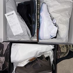 Air Jordan 11s & 4s DS Size 11.5-12