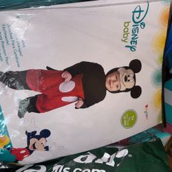 Mickey Mouse Disney Dress Up 12-18 Months Old