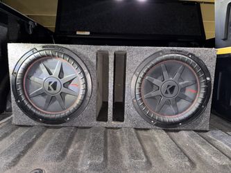 12” Kicker CompRT Subwoofer Box – Great Condition