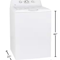 GE 4.2 cu. ft. White Top Load Washer with Agitator MOVING SALE