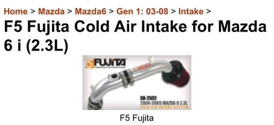 Cold air intake