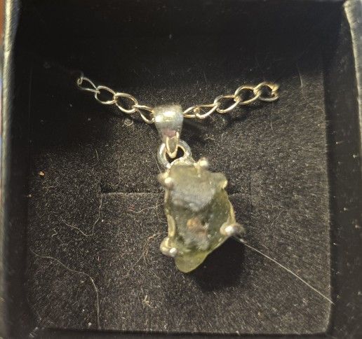 Moldavite Pendant