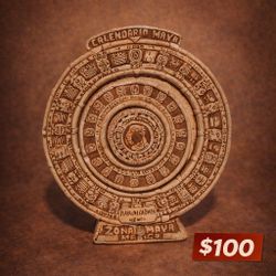 Rare Mayan Calendar Collectible