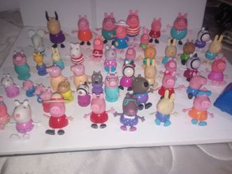 Peppa Pig Figure Collection Large Lot