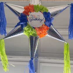 Happy Birthday Star Pinata