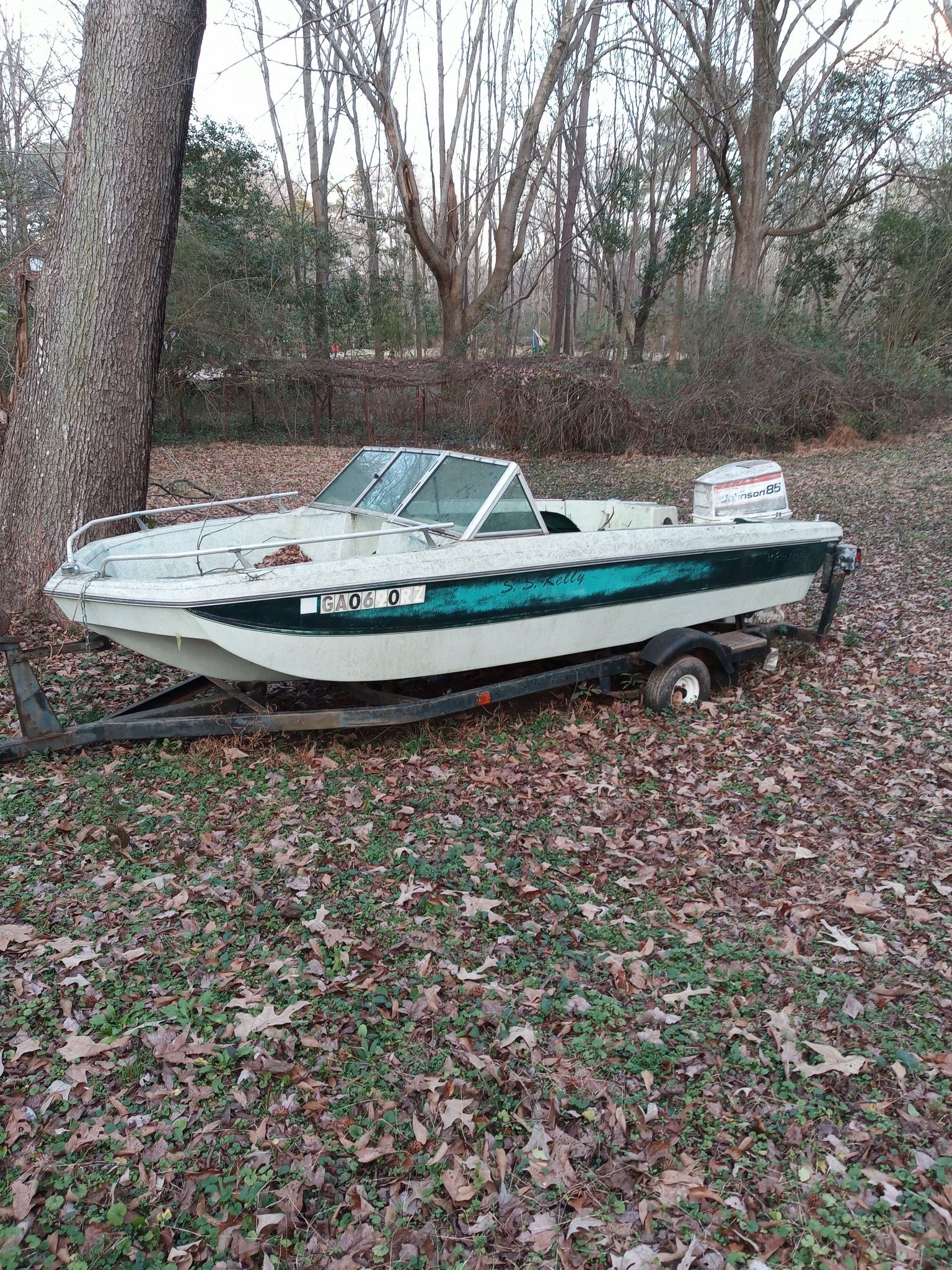 Boat and Trailer ***900  