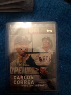 CARLOS CORREA HOUSTON ASTROS TOPPS
