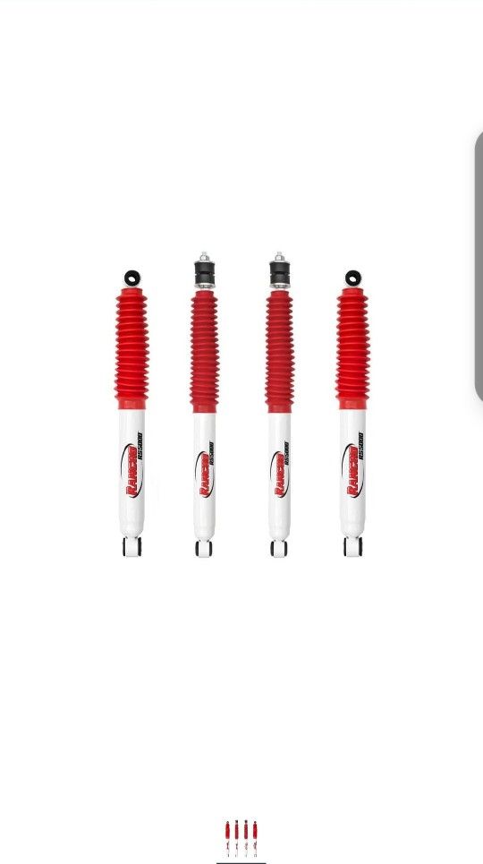 Rancho RS5000 Shocks Set Compatible with 2005-2016 Ford F-250 / F-350 Super Duty 4WD w/ 2-3" leveling lift kits