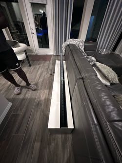 Floating tv stand