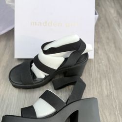 Madden Girl Chunky Platform Heels