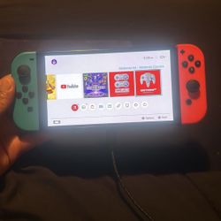 Another Nintendo Switch OLED w/case and Mario Odyssey 