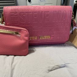 Steve Madden Pink Crossbody Bag