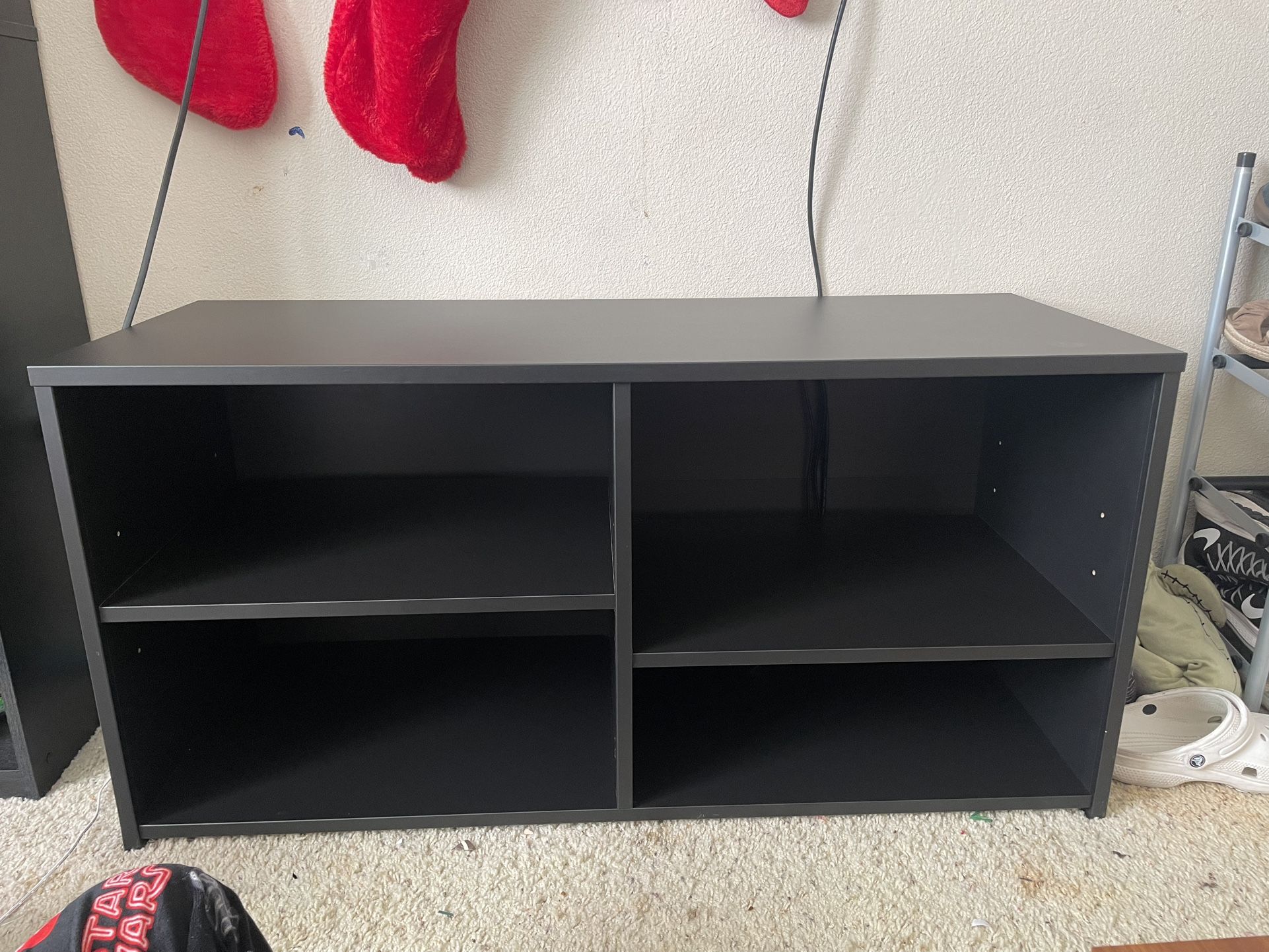 TV Stand With Shelves