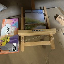 Easel Box Acrylic Paint