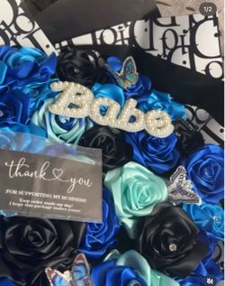 Luxury Bouquet 💙🖤