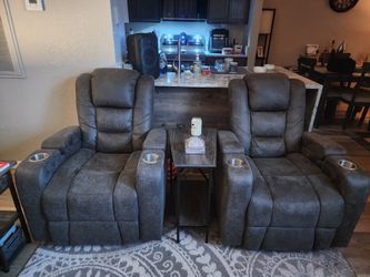 2 Powered Recliners
