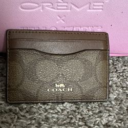 Coach Card Holder!