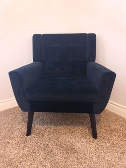 Black Velvet Couch
