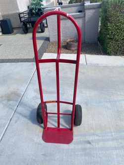 Red Steel Hand Truck Dolly - Milwaukee 800lb