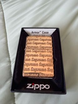 Supreme gold zippo 22 season brand new