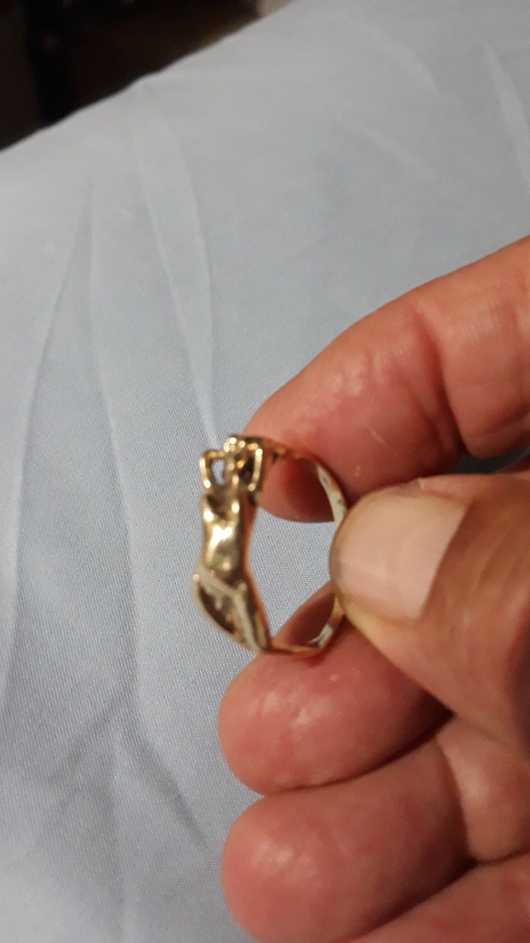 Gold Ring naked woman