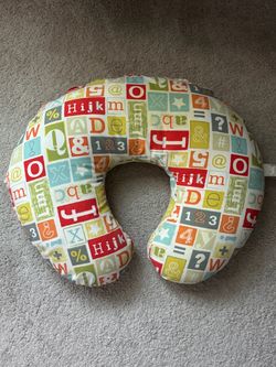 Boppy Nursing Pillow Letters and Numbers