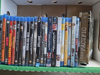 23 Blu Ray Movies. 1 Steel Book TV Show