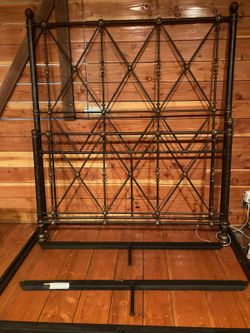 Full size bed frame, used
