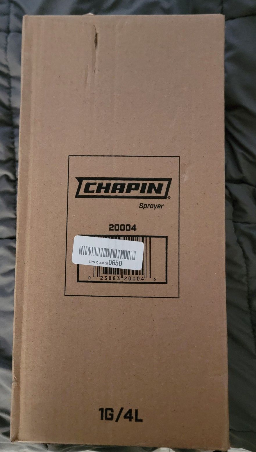 Chapin 20004 1-Gallon Lawn & Garden Pump Sprayer – New in Box