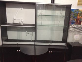 Black Cabinet Display