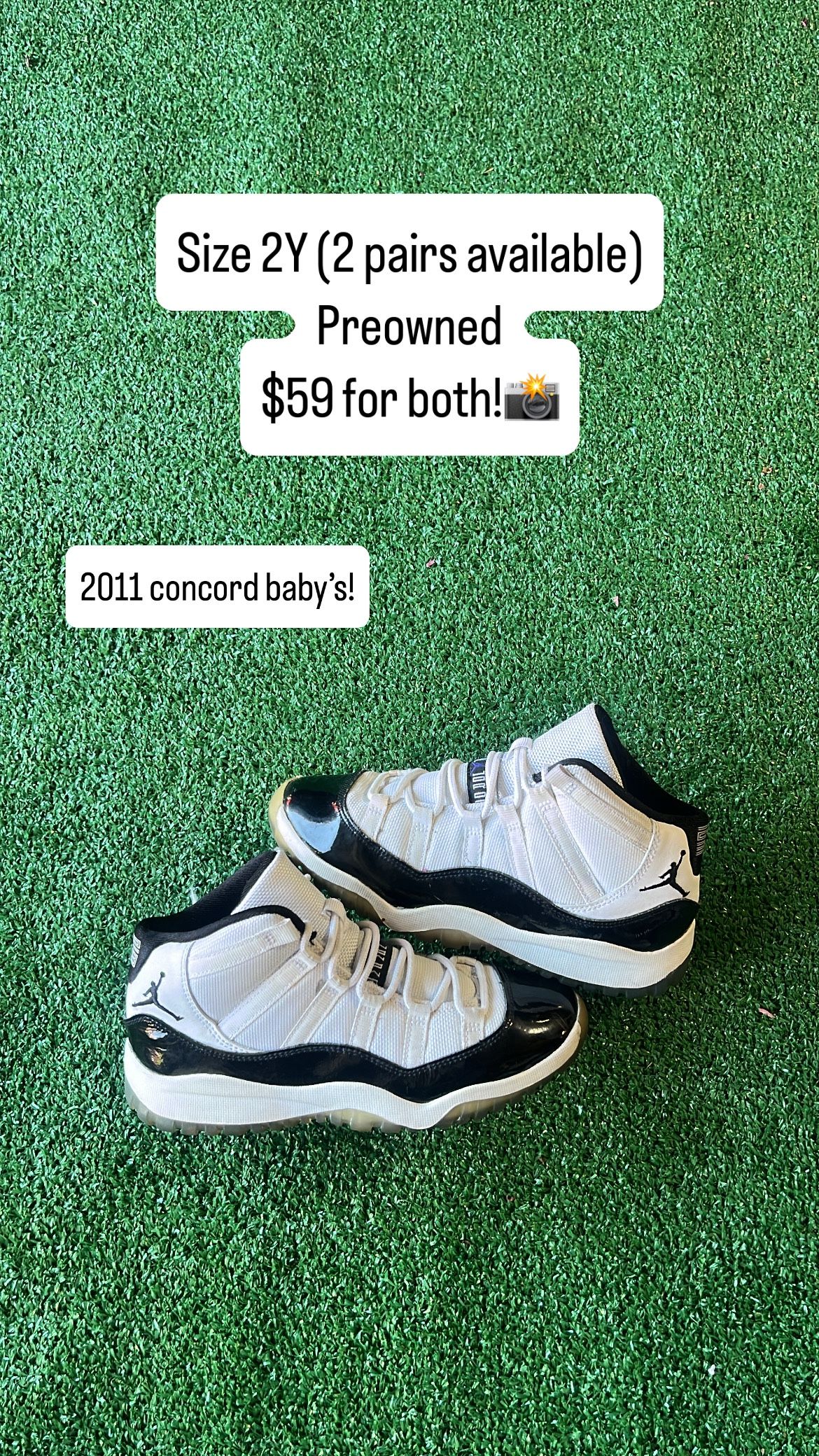 Baby Jordan Concords