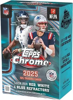 2025 Topps Chrome Football NFL - Value Blaster Box - Factory Sealed