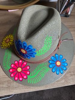 Hand painted sombrero