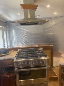 Stove & hood